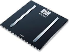 "Sanitas SBF 72 Bluetooth" diagnostinės svarstyklės, kūno svorio, riebalų, vandens, raumenų procento, kaulų masės, kalorijų rodymas, KMI, programėlė ilgalaikei peržiūrai