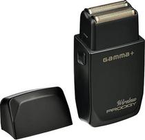 Gamma Piú ProDIGY Electric Beard Shaver Wireless Professional Razor with Forged Blade Gold Titanium Blade Professional Motor 9000RPM USB Port