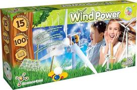 Science4you - Giant windmill 1 meter wind. Ecological and educational toy for children 8 9 10 years old. Use renewable energy to charge batteries
