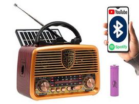 Analog radio RA10 AM/FM solar