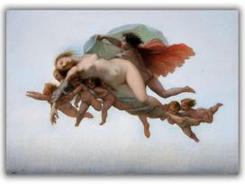 Reprodukcija „Psichė“, Auguste Barthélémy Glaize (1856)