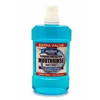 Beauty Formulas Active Oral Care Fluoride Mouthwash Soft Mint - be alkoholio 750ml