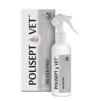 JM SANTE Polisept Vet Spray Silver Pro - žaizdų skystis šunims ir katėms – 200 ml