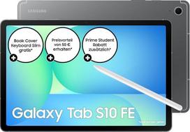 "Samsung Galaxy S10 FE AI Tablet", "Android" planšetė, 128GB atminties, 8GB RAM, 27,70 cm / 10,9 colių ekranas, "S Pen" rašiklis, "Wi-Fi", ilgas baterijos veikimo laikas, pilka