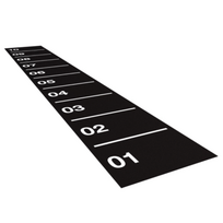 Grindų danga su dirbtine žole Trackz Core Range 10 × 1 m (Spalva: Juoda)