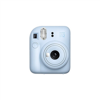 Fujifilm Instax Mini 12 Camera + Instax Mini Glossy Film (10 pack) | Pastel Blue | 800