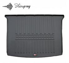 Guminis bagažinės kilimėlis VOLKSWAGEN Caddy III 2K 2003-2020 (short base, pass.vers., right sliding door) black /60241