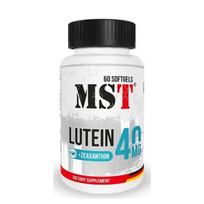 MST Nutrition Lutein 40 mg zeaxanthin 2 mg 60 softgels