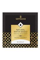 SENSUVA NATURAL WATER-BASED PERSONAL LUBRICANT EXOTIC COCONUT 6 ML