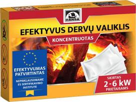 Koncentruotas dervų valiklis 2-6 kW šildymo prietaisams, 5 pakeliai