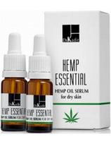 Dr. Kadir drėkinamasis serumas sausai odai, stabdo senėjimą Dr. Kadir Hemp Essential Oil Serum 2x10ml