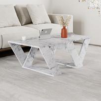 Kavos stalas, Pipra, 110x40x60 cm, Carrara marmuras