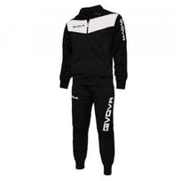 Sportinis kostiumas vyrams Givova Tuta Visa TR018 1003, juodas