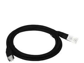 Alantec KKU5CZA1 tinklo kabelis Juoda 1 m Cat5e U/UTP (UTP)