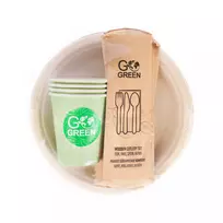 Go Green Picnic rinkinys 4 asmenims