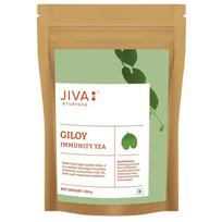 Giloy žolelių arbata | Be kofeino Ajurvedos žolelių mišinys | Jiva | 100 g Pack = 150 gm
