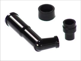 Degimo žvakės antgalis XB05F 8062, kampas: 102°, žvakės sriegis: 14mm, korpusas: Ebonitas, pypkės spalva: juoda Tinka: KAWASAKI; SUZUKI; YAMAHA
