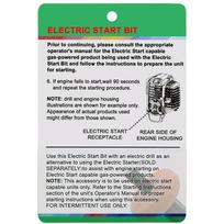 Jump Start Electric Engine Easy Starter Drill Bit Adapter Mower For Troy-Bilt Ne