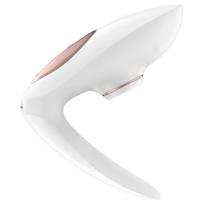 Satisfyer Pro 4 Couples - įkraunamas banginės oro pulsacijos vibratorius poroms (baltas)