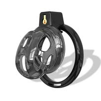 Cellmate Gladiator Soft Chastity Cage Clear Size 0