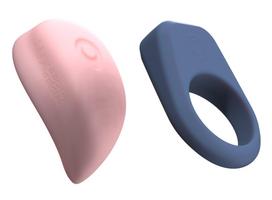 Luxus Interactive Couples Sex Toy App Controlled Pink-Blue