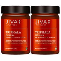 Jiva Triphala Churna 100 g (Pack of 2) | Classical Ayurvedic Herbal Powder Blend Pack of 2 = 100 gm