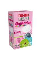 Tri-Bio natūralios tabletės dėmių valymui oxi-action “color”, 18 tab.