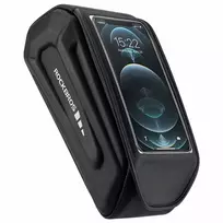 Rockbros 30120064001 waterproof frame dviračio krepšys with phone cover – juodos spalvos