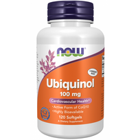 Now Foods Ubiquinol 100 mg 120 softgels