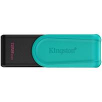 KINGSTON 128GB Portable USB 3.2 Gen 1 DataTraveler Exodia S Black/Turquoise