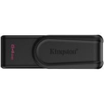 KINGSTON 64GB Portable USB 3.2 Gen 1 DataTraveler Exodia S Black/Black