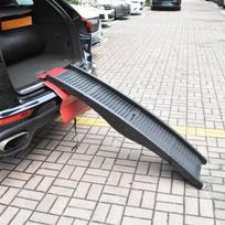 Sulankstomas šunų rampa kilimėlis, nešiojama kompaktiška šuniuko katės automobilio laiptų pagalvėlė, lengvai naudojamas kilimėlis