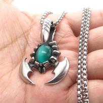 Cool Mens Stainless Steel Scorpion Scorpio Zodiac Pendant Necklace Jewelry Men