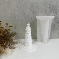 DIY Your Coastal Charm! Lighthouse Resin Molds - Create Stunning Decorative Lighthouse Figurines Effortlessly random color gray