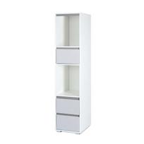 Pastatoma lentyna Klupś Dalia Grey, balta/pilka