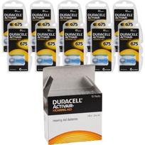Duracell Activair elementai klausos aparatams 675 PR44, 60 vnt.