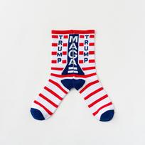 Funny President Donald Trump Socks Men Trump flag maple socks Compression Socks Streetwear Hip Hop