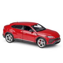 Welly 1/24 Lamborghini URUS visureigio lydinio sportinio automobilio modelis, metaliniai lenktyninių automobilių modeliai, simuliacinė kolekcija, dovanos vaikams raudona