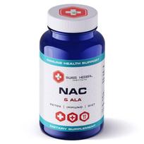 NAC + Alfa lipoinė rūgštis Swiss Herbal, 60 kapsulių