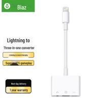OTG adapteris: Įkraukite ir klausykitės - Lightning, USB ir 3,5 mm garso keitiklis iš Biaz