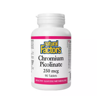 Natural Factors Chromium Picolinate 250 mcg 90 tab