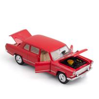 1/32 Scale HongQi CA770 Diecast automobilių modelio žaislas, atsukama žaislinė transporto priemonė su garsu ir šviesa vaikams, mažiems berniukams, mergaitėms, dovanų kolekcija 1/32-15x6.8x4.5cm raudona