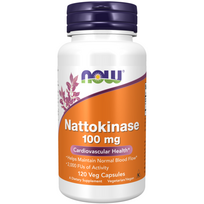 Now Foods Nattokinase 100 mg 120 vcaps