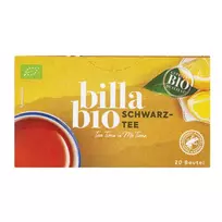 Ekologiška juodoji arbata BILLA BIO, 20x1,75 g