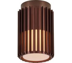Nordlux - Lauko lubinis šviestuvas ALUDRA 1xE27/15W/230V ruda