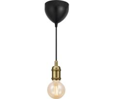 Nordlux - Maitinimo laidas AVRA 1xE27/60W/230V žalvaris