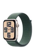APPLE Apple Watch SE GPS Starlight Aluminium, Lake Green Sport Loop, MXEW3QF/A, 44mm