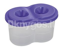 Indelis vandeniui dvigubas violetinis