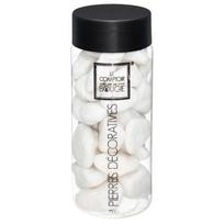 Atmosphera PIERRE DÉCO dekoratyviniai akmenys, 750 g, balti