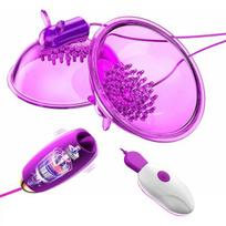 Krūtų ir klitorio masažuoklis - vibratorius su nuotolinio valdymo pulteliu